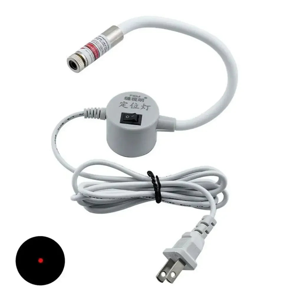 USB Red Laser Positioning Light Infrared Working Lamp Cutting with Magnetic Base DC5V Line/Cross/dot Sewing Machine Accessories
