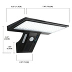 Solar Security Lights Solar Flood Lights Outdoor Waterproof with Motion Sensor 4 Modes 90 LEDs Wall Lights for Porch Yard Garden