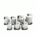 20PCS/lot SMD Aluminum Electrolytic Capacitor 10V 16V 25V 35V 50V 1UF 2.2UF 4.7UF 10UF 22UF 47UF 100UF 220UF 330UF 470UF 1000UF