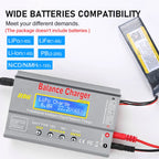 IMAX B6 80W Digital RC Balance Charger Discharger for LiPo NiMH NiCd LiFe Pb Battery Lipro Charger+ 15V 6A Adapter Optional