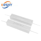 2PCS 20W 5% Cement Resistor Power Resistance 0.1R-10K 0.47 1 1.5 2.2 2.5 3 4.7 5.1 6 10 22 24 33 47 100 1.8K 2.2K 4.7K ohm