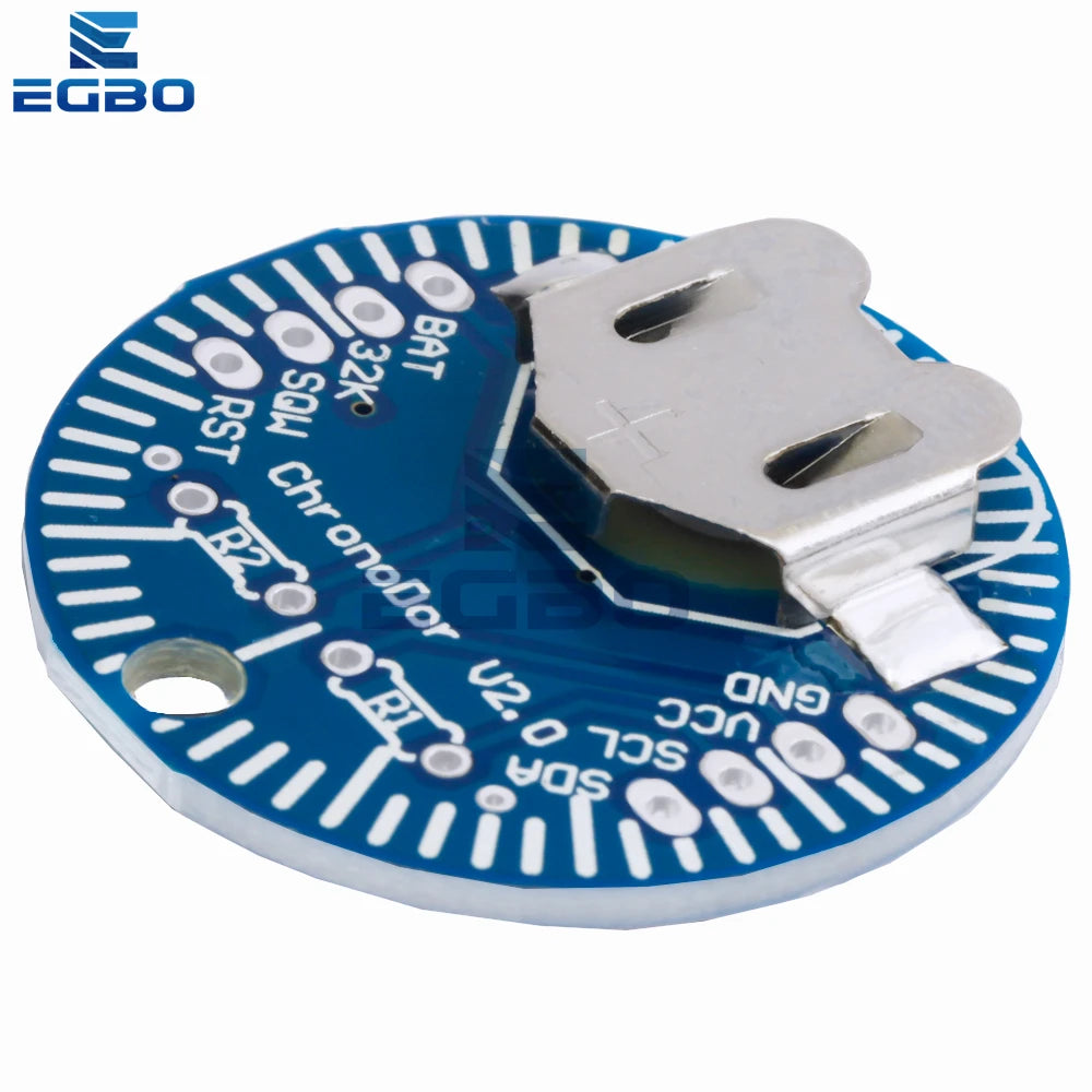 DS3231 ChronoDot V2.0 Precision RTC Module w/ Temp Compensation & I2C - Battery Backup for Arduino/RPi, IoT/DIY