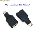 1pc Micro/Mini USB or USB 2.0 Male Female Printer USB Plug Jack Power Connector Charging Adapter for Phone MP5 Ect