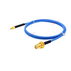 1PCS SMA to MMCX RG405 Cable RP-SMA/ SMA Female to MMCX Male Straight/ Right Angle 90° Plug High Frequency RG-405 086 Jumper