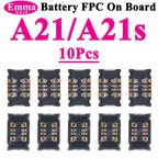 10Pcs Battery FPC Connector For Samsung A52 A32 A22 A52s A72 A71 A31 A51 A50s A30s A10 A20 A20e On Board inner Cilp Contact Plug