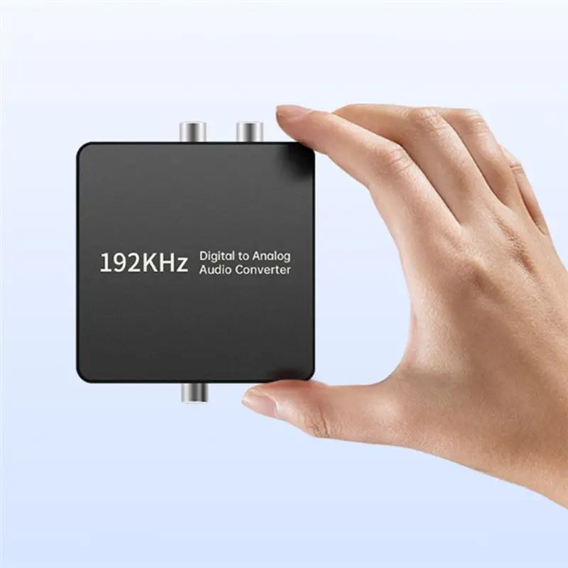 Voltvibe-RCA& 3.5Mm Output Digital To Analog Audio Converter Optical Coaxial Input For TV DVD Soundbar Systems