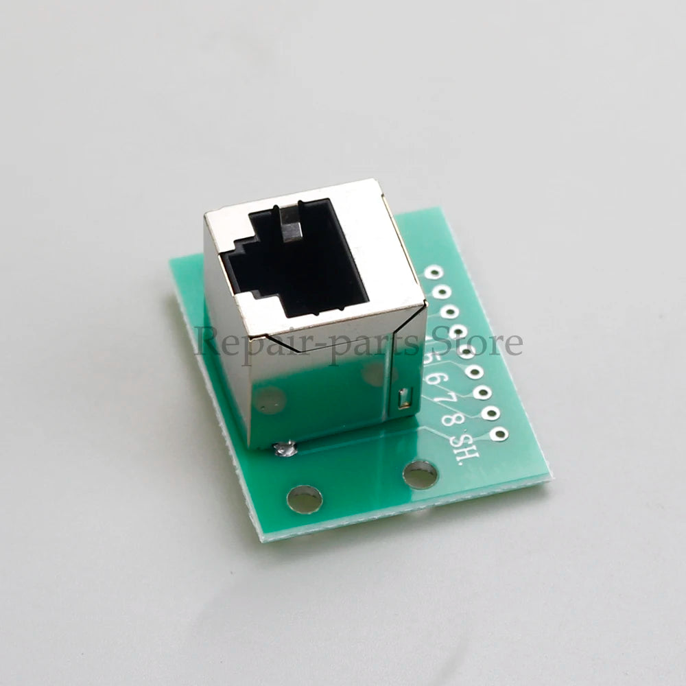 1 Piece RJ45 Adapter Board To XH2.54 Modular Ethernet Connector Adapter Network Interface + Breakout Board + Pin Header