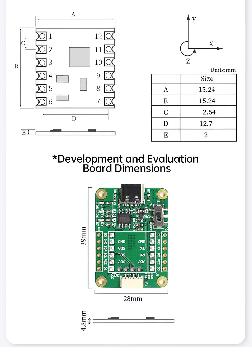 WitMotion HWT101CT High Precision Z-Axis Gyroscope Angle Sensor MEMS Inclinometer axis no drift Module for Robot ROS Drone AGV
