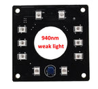 ELP 850nm / 940nm Night Vision Infrared Light 5V 24pcs IR LED Board for CCTV Surveillance USB Camera