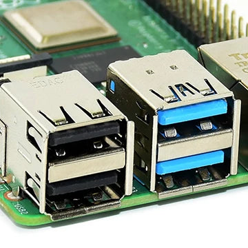 Original Raspberry Pi 4 Model B 4B RAM 2GB 4GB 8GB Core 1.5Ghz 4K High Resolution Dual Displays Bluetooth 5.0