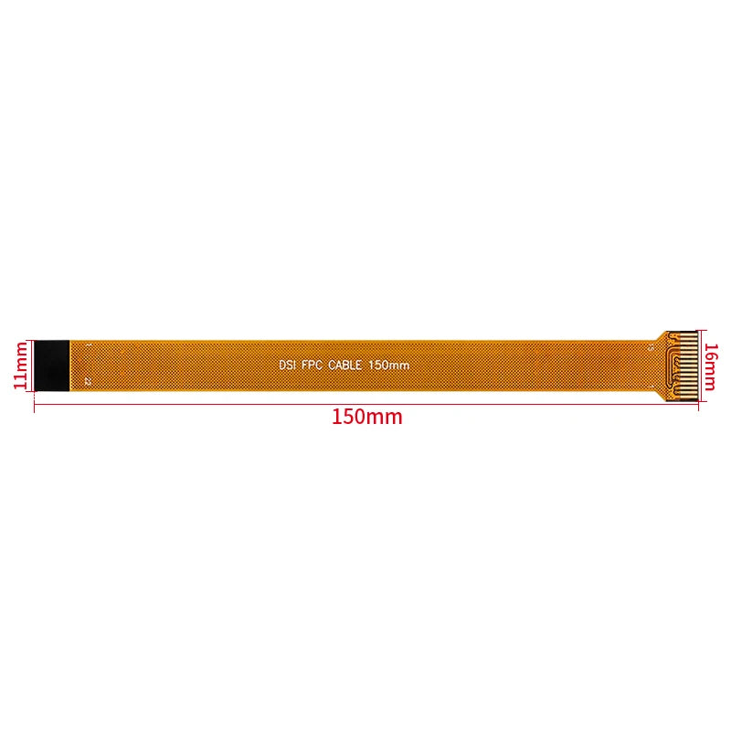 Raspberry Pi 5 DSI 15cm FPC Flexible Flat Cable 22Pin To 15Pin For DSI Display Screens