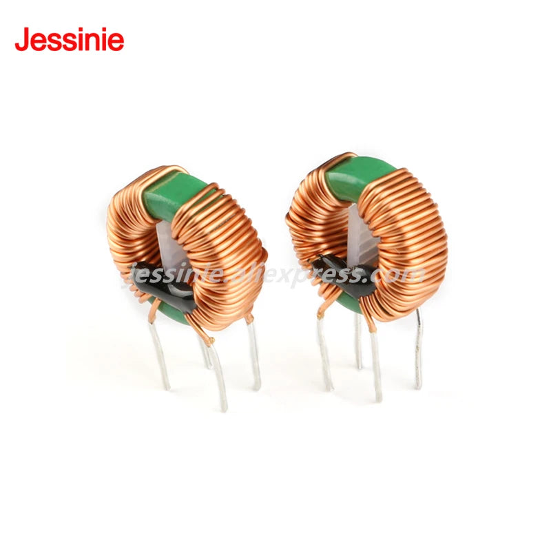 5pcs/1pc R Rod Common Mode Toroidal Inductor Coil 4x15mm 5x20 14x9x5 22x14x8mm 0.6-1.2mm Wire 3.3UH/2-10MHz 4-10A Power Filter