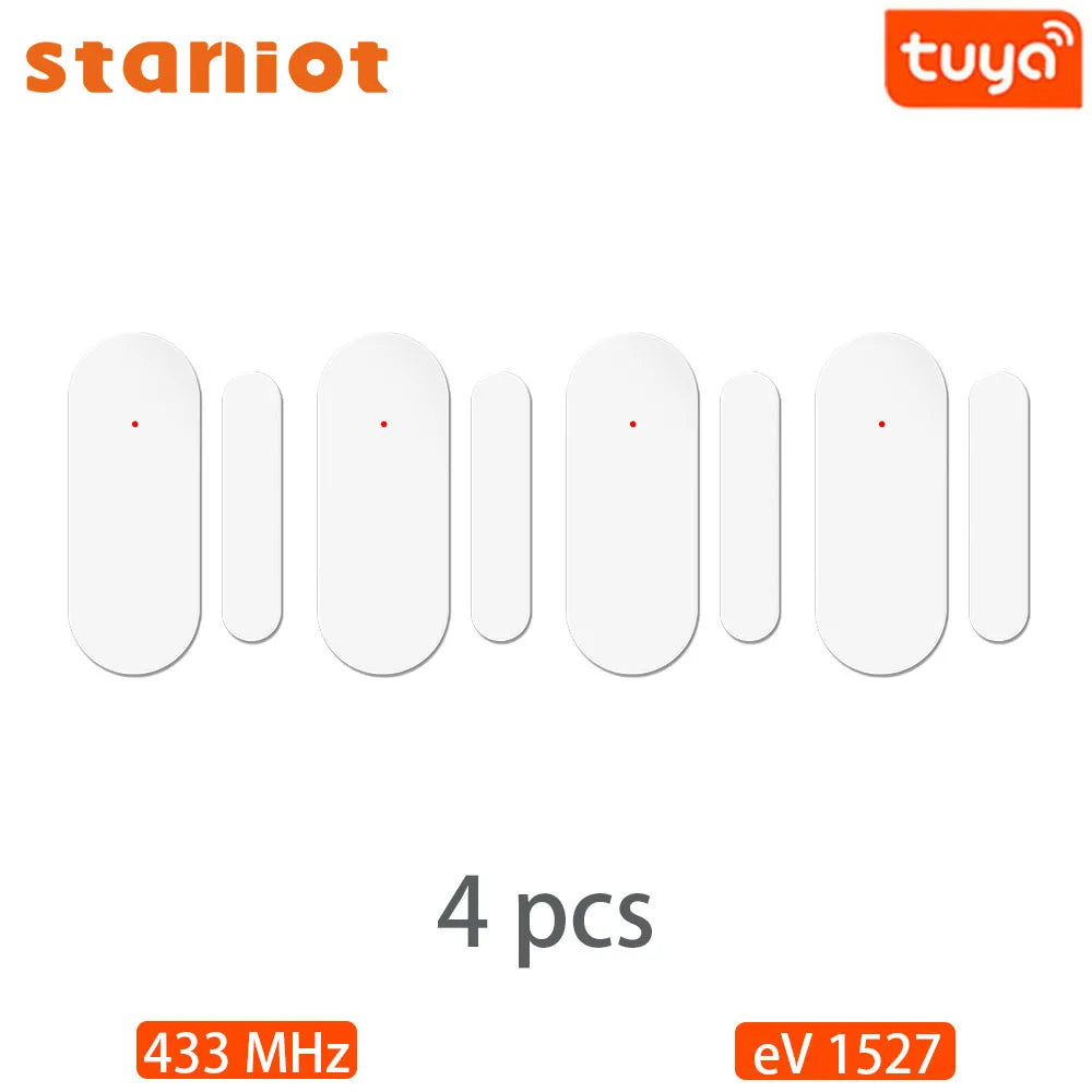 Window Door Magnetic Sensor Door Open Closed Detectors Wireless Smart Home Security Protection Alarm System App Remote Control