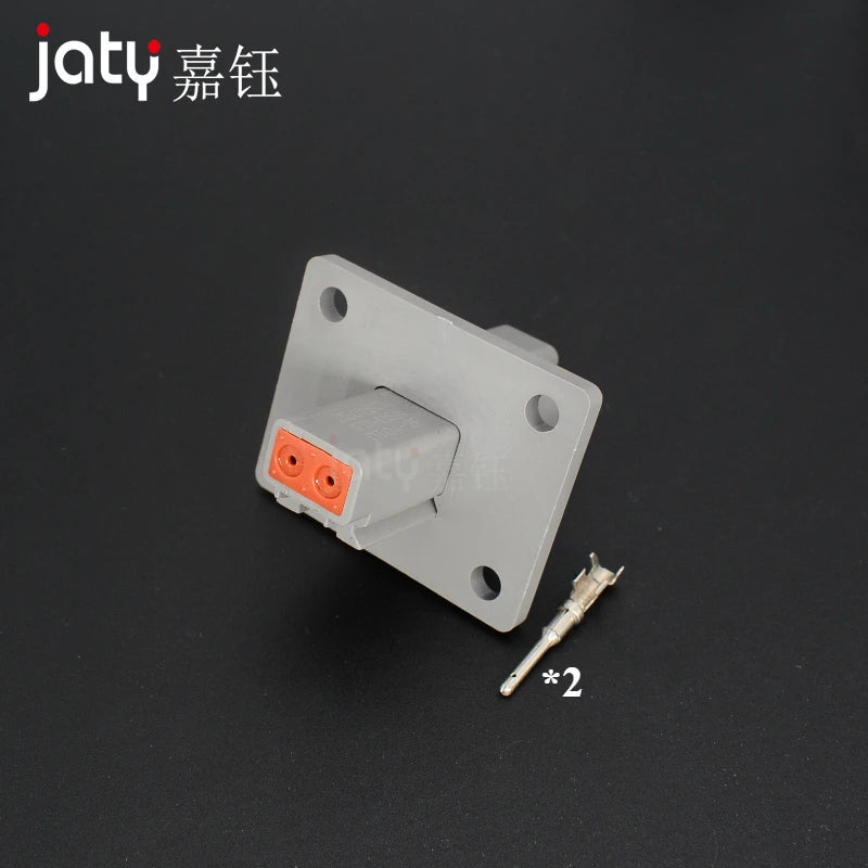 Deutsch Waterproof Connector with Fixed Flange Plug DT04-2P-L012 DT04-4P-L012 DT04-6P-L012 DT04-8P-L012 DT04-12P-L012 DT06-2S