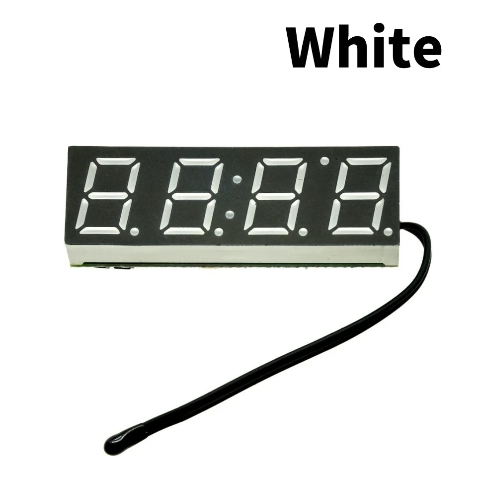 LED RX8025T Digital Clock Temperature Voltage Module DIY Time/Thermometer/Voltmeter DC 5-30V For Arduino
