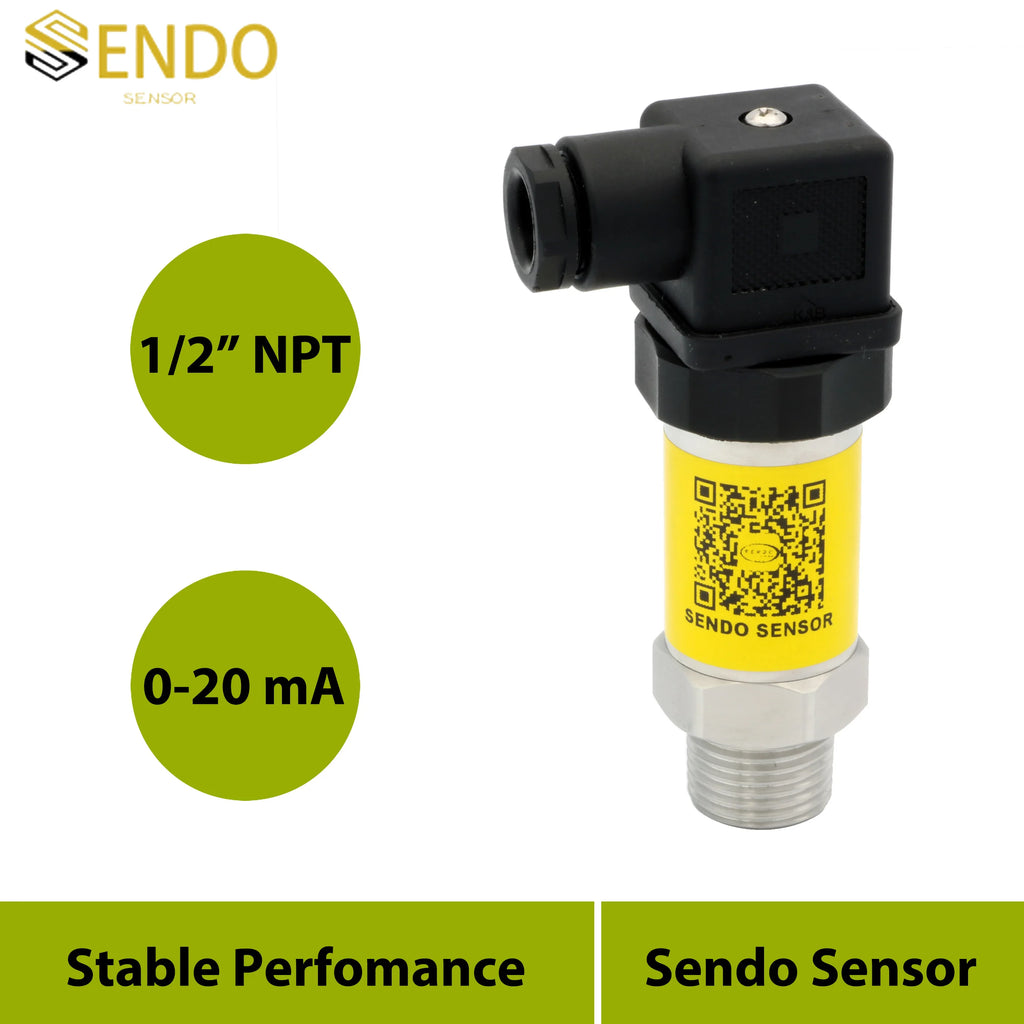 0 5V 0 10V pressure sensor transmitter 4 20ma 0-20mA signal 0.5 4.5V 40mpa 35kpa 5mpa 10 bar gauge 1/4 1/2" NPT thread hydraulic