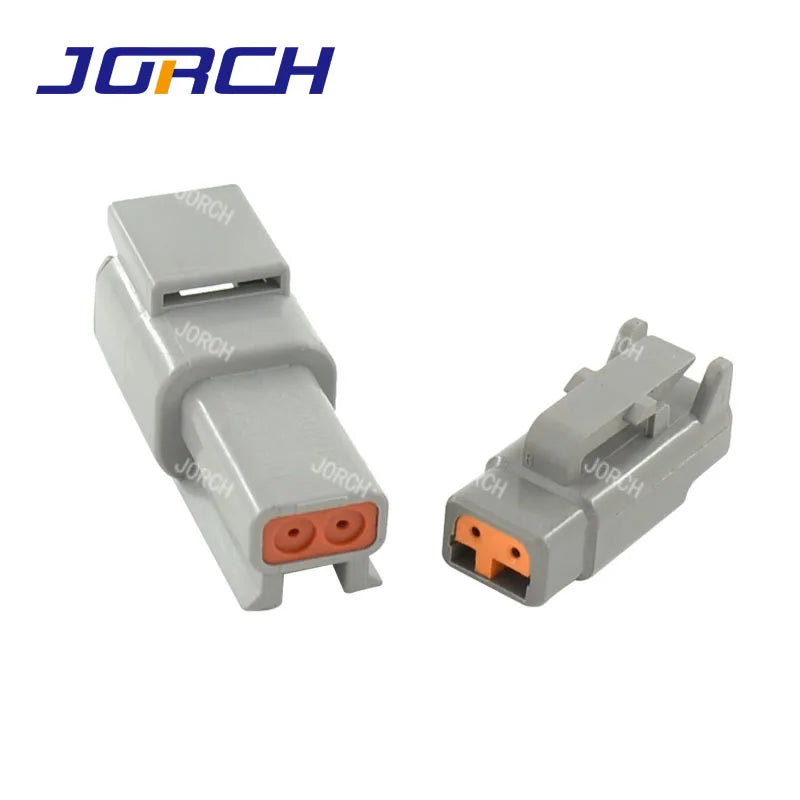 DTM 2Pin DTM06-2S DTM04-2P Waterproof Electrical Connector Inlet Air Temperature Sensor Plug with Round Terminals