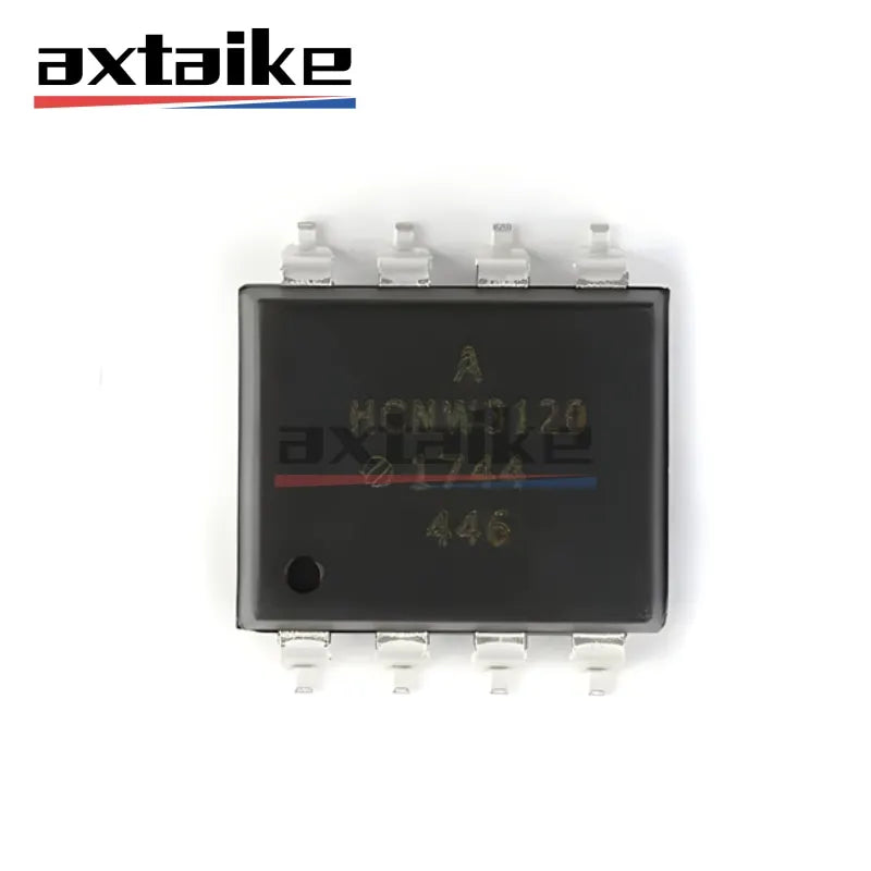 10PCS HCNW3120 SOP-8 SMD HCNW3120-300E HCNW3120-500E 2.5 Amp Output Current IGBT Gate Drive Optocoupler IC