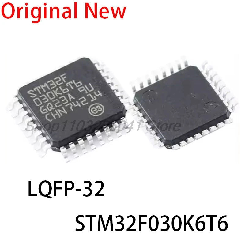 1/5/10pcs 100% New and Original STM32F030K6T6 LQFP32 STM32F030 030K6T6 STM32F STM32 32-bit MCU with 256-KB Flash in stock