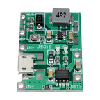 Lithium Li-ion 18650 3.7V 4.2V to 5V 9V Battery Charger Board DC-DC Step Up Boost Module TP4056 DIY Kit Parts Type-C/Micro USB