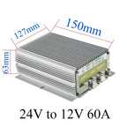 24V to 12V 60A-3A 24 Volt to 12 Volt Buck Voltage Regulator Step Down Power Converter DC Converter Buck Module for Cars Solar