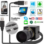 ELP 16MP Ultra HD USB Camera 10X Manual Zoom 4656x3496P Sony IMX298 Sensor UVC Webcam Plug Play For Industrial Video Conference