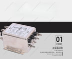 CW12B-60A-S EMI Filter, 380V Three-phase 3/4-wire AC Anti-interference Filter for Servo and Inverter