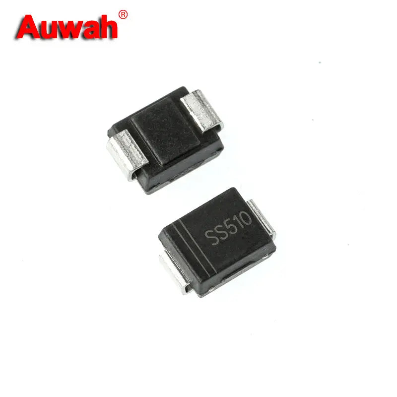 20pcs/lot 5A 100V Chip Schottky Diode SS510 SS510F SS510B SS510C SMA SMAF SMB SMC DO-241AA DO-214AC DO-214AB New original
