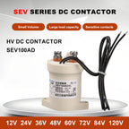 SEV100AD 12V 24V 36V 48V 72V High Voltage Charging Station DC Contactor DC Power Electric Relay Switch for EV Charger