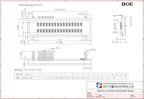 Surenoo 7P Serial SPI 1602 162 16X2 VFD LCD Module Display Screen for Arduino STM32 C51 Code