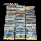 230PCS 2W 1% metal film resistors 22R ohm-51R, 100R, 1K, 100K, 120K, 150K, 1M ohm resistor package with 23 values, 10 each