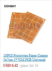 3.3V/5V MB102 Breadboard power module+MB-102 830 points Prototype Bread board for arduino kit +65 jumper wires wholesale GOHJMY