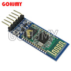 10pcs Free Shipping 10pcs/lot HC05 JY-MCU anti-reverse, integrated Bluetooth serial pass-through module, HC-05 master-slave 6pin