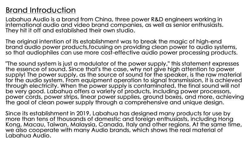 HIFI Audio Power Noise Absorber EMI Filter Alternating Current Power Filter Anti-interference Anti-thunder Reduce Nioise
