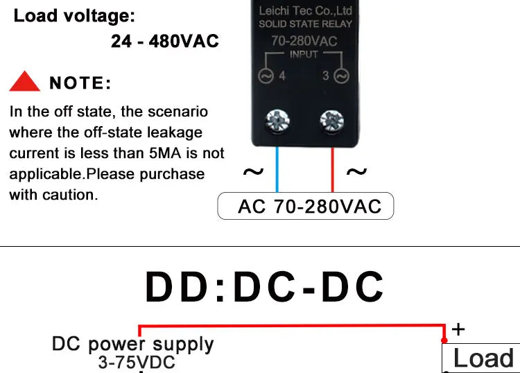 LCTC SSR Solid State Relay Single Phase Din Rail Mounted Slim Relay With Heat Sink 10A 25A 40A 50A 60A 80A Industrial Relay
