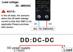 LCTC SSR Solid State Relay Single Phase Din Rail Mounted Slim Relay With Heat Sink 10A 25A 40A 50A 60A 80A Industrial Relay