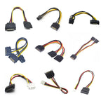 1PCS SATA Hard Drive Power Cable 15 Pin Male to Female Extension Data Cable PH/XH/VH Sata to 4/6P 8P Graphics Card Power Cable