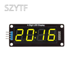 TM1637 0.56 Inch 4-Digit 6-Bit 7-Segment Digital Tube Clock Module With Double Dots For Arduino
