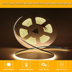 3mm PCB Ultra Thin DC12V 392LEDs/m COB LED Light Strip for Home Decor Car DIY Blue/Green/Red White High Density LED Tape