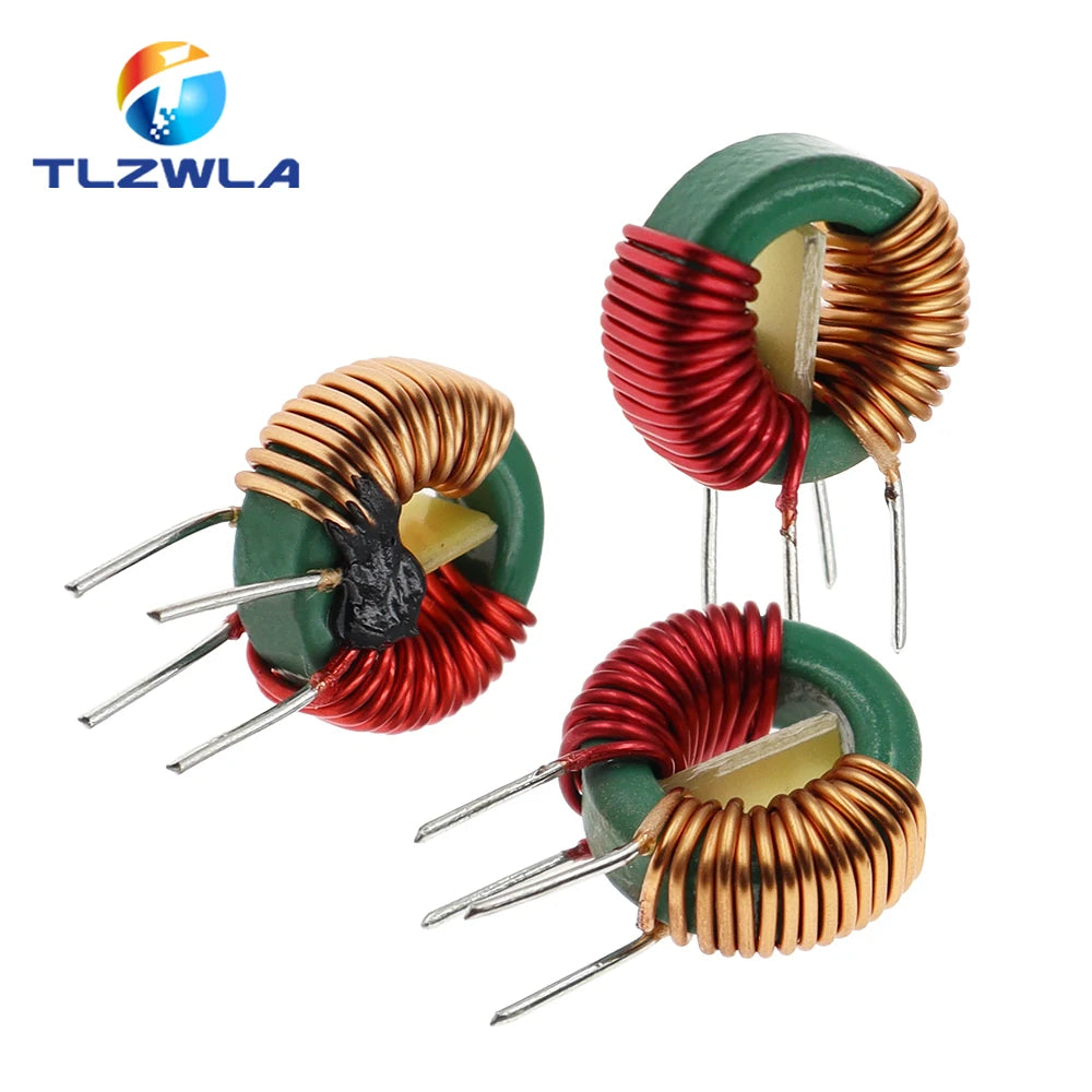 Toroidal Common Mode Inductor 2mH - 14x9x5mm Ferrite Core, 0.7mm Single-Layer Winding,High Current 5A Choke