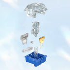 Kailh Deep Sea Pro Islet Silent Linear Switch Whale Tactile 3pin Mechanical Keyboard Mute Switches RGB Factory Lubed Dust-proof
