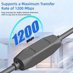 For Starlink Gen 3 Cable Coupler IP68 Waterproof Connector Extension to RJ45 Cable for Starlink Gen3 Adapter Plug & Play