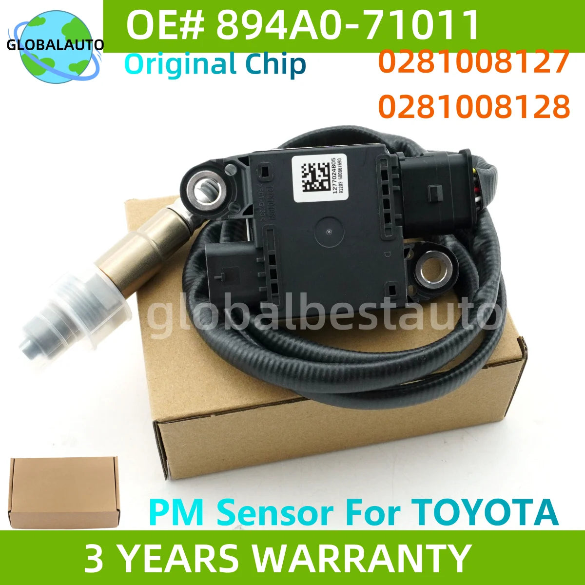 894A0-71011 894A071011 New Particulate Matter Sensor PM Sensor Fits For 2021 TOYOTA HILUX VI 2.4 GUN12 0281008127 0281008128