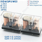 20Pcs/Lot Power Relays G2R-1-E 12VDC 24VDC 8PIN 16A 250VAC 30VDC SPDT G2R-1-E-5VDC G2R-1-E-12VDC G2R-1-E-24VDC 100% Original New