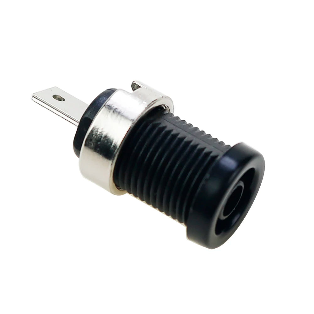 5 Piece 32A Insulation Safety 4mm Banana Plug Socket Jack Panel Mount Terminal Connector Multimeter Socket Banana Head Female