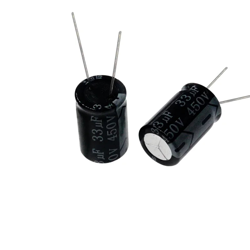 450V 33uF 47uF 68uF 82uF 100uF 120uF 150uF 220uF Aluminum Electrolytic Capacitor Radial