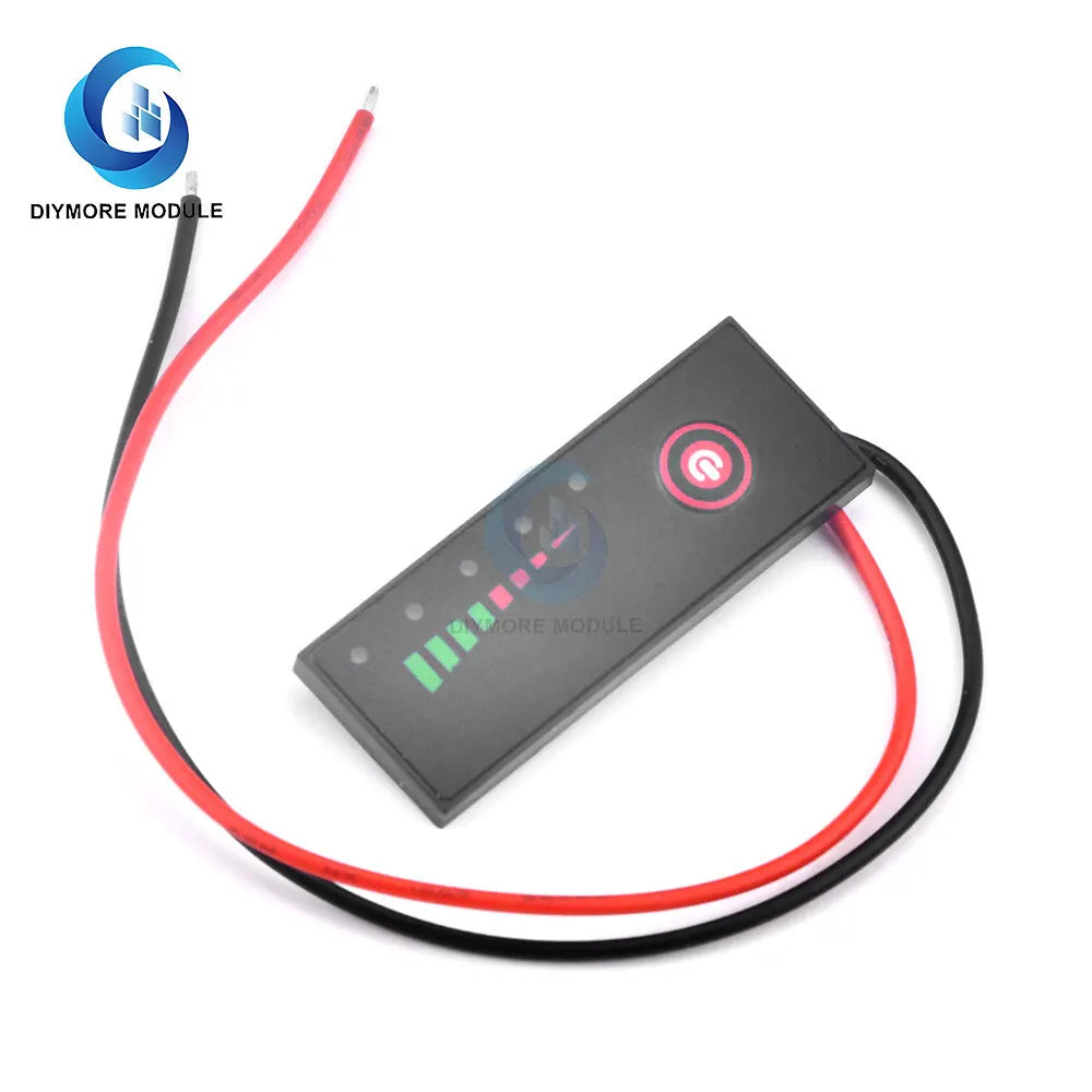 DC 7-55V 1-8S 4165 LED Indicator Voltage Charge Indicator Acid Battery Lithium Battery Universal Battery Charge Indicator Panel