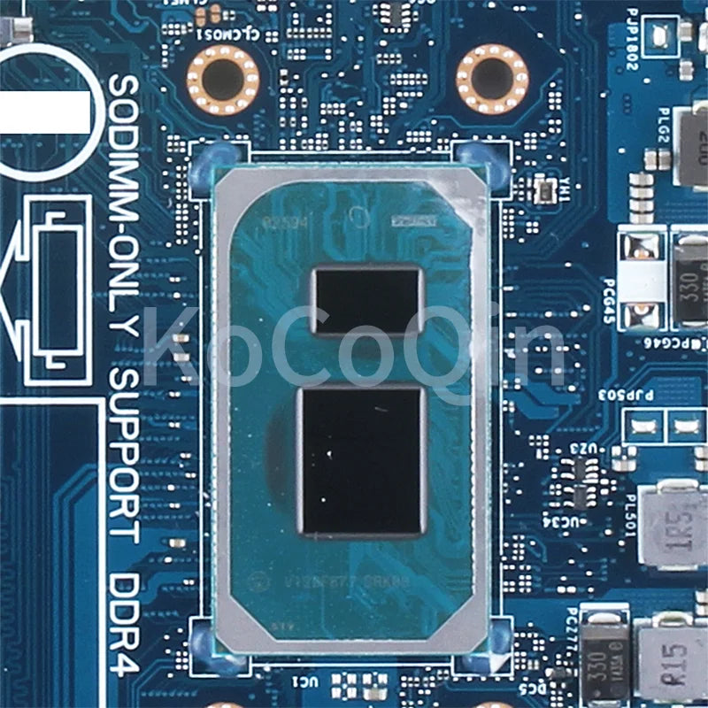 NEW For DELL Vostro 3400 3500 Inspiron 3501 Notebook Mainboard LA-K032P 07HC6F 06PGNJ I3 I5 I7-11TH CPU Laptop Motherboard Test