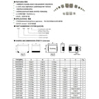 10pcs SMD Molding Power Inductors 0420 0520 0530 0630 0650 1uH 1.5uH 2.2uH 3.3uH 4.7uH  6.8uH 10uH 15uH 22uH 33uH 47uH Inductor