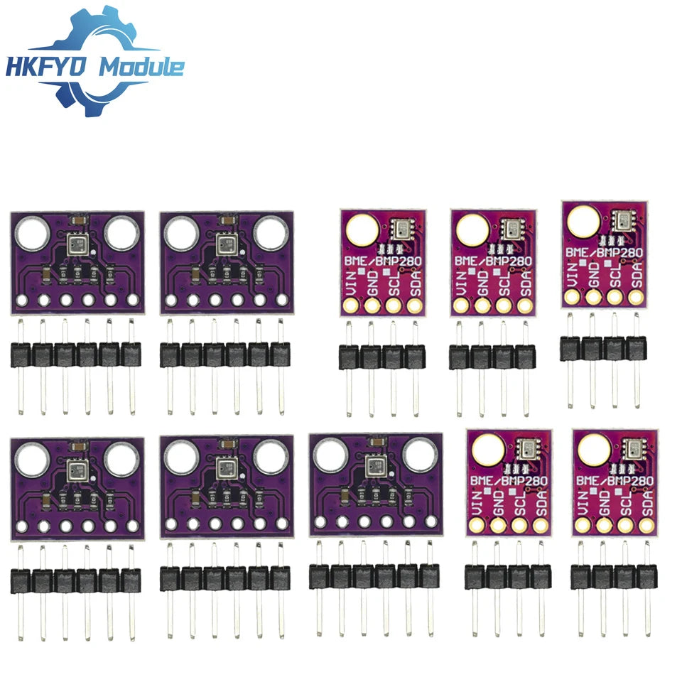 1-10PCS I2C/SPI BMP280 5V 3.3V Digital Module Temperature Barometric Pressure Sensor Module For Arduino